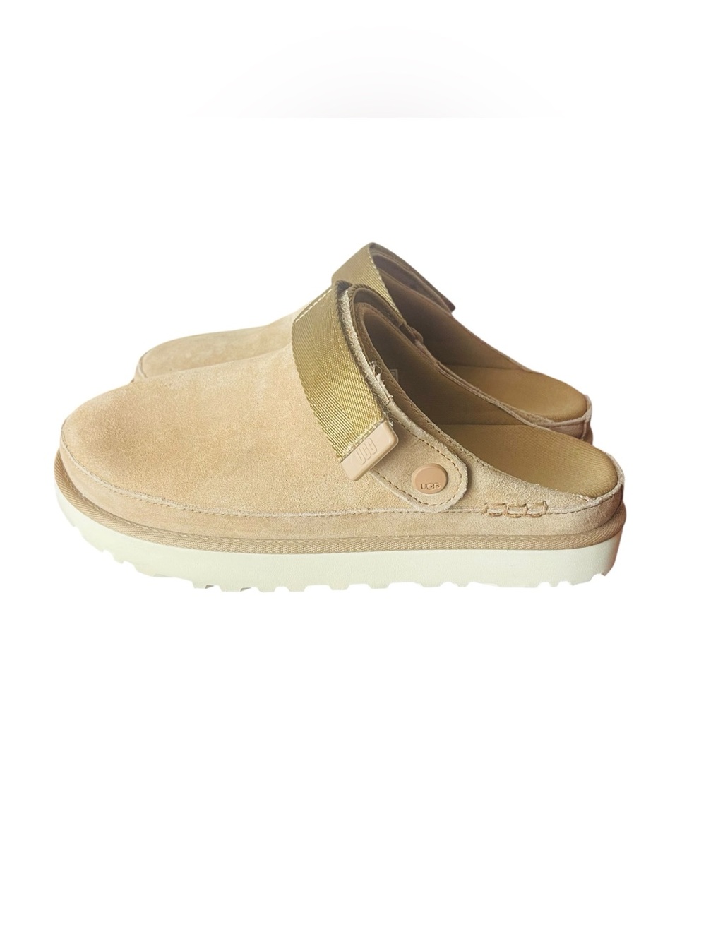 UGG Goldenstar Tan Suede Slip-On Mule